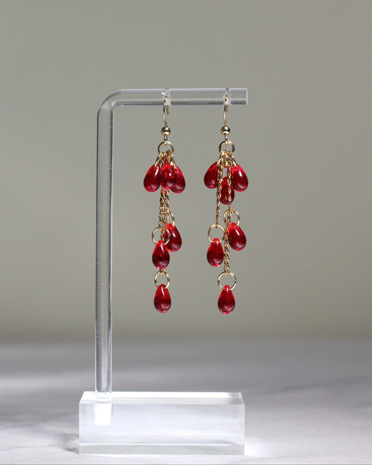 Vintage-pisarat, granaattiomena